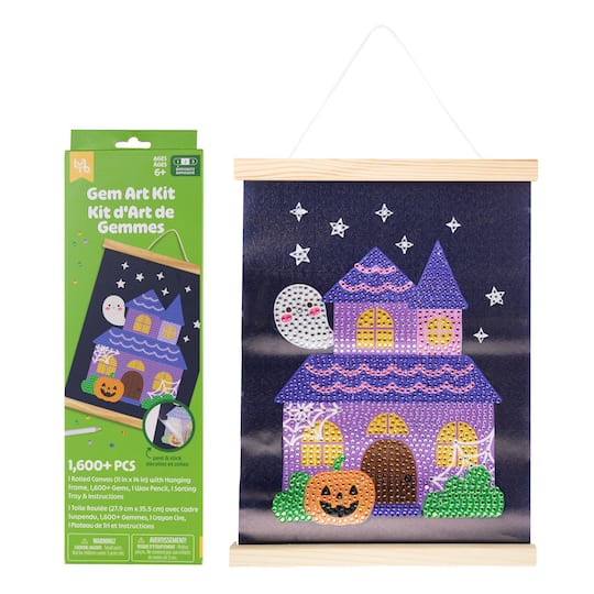 Michaels, Halloween Gem Art Kit by Little Yellow Bicycle® – Category: Buckets & Toys